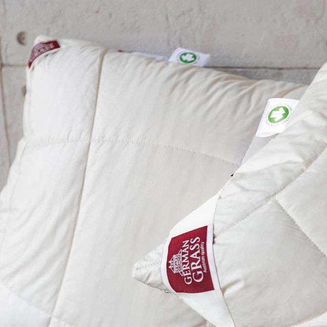 Подушка German Grass "Organic Hemp", 50x70 см, регулируемая