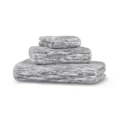 Полотенце Hamam &quot;Marble&quot;, 76x142 см, бело-серый