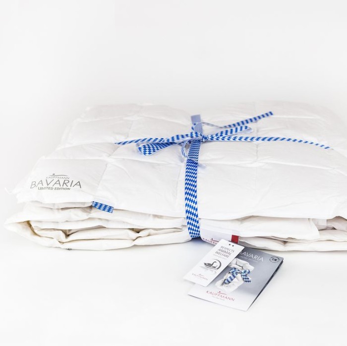 Одеяло Kauffmann пуховое "Bavaria Decke", 200x220 см, легкое