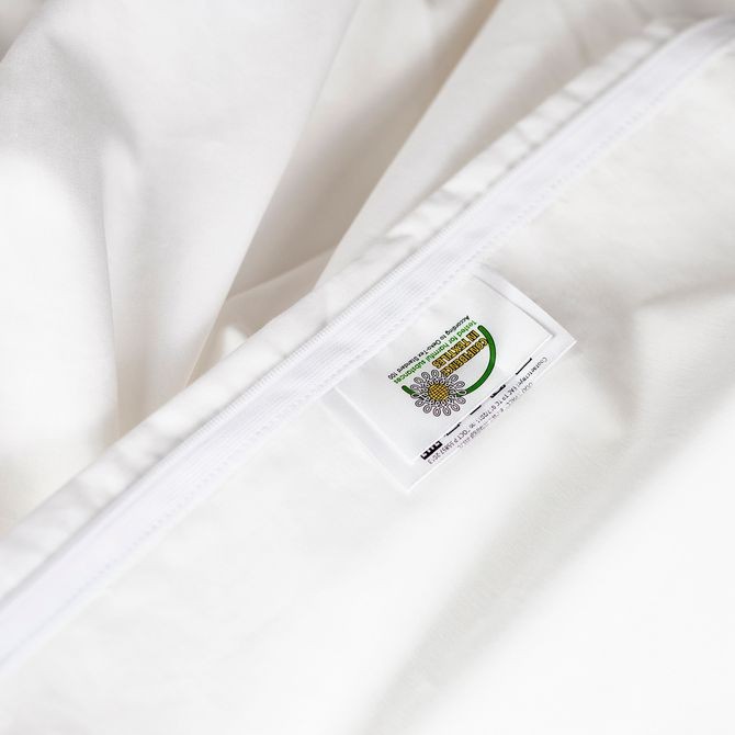 Пододеяльник German Grass "Salzburg Pearl", 200x220 см, белый