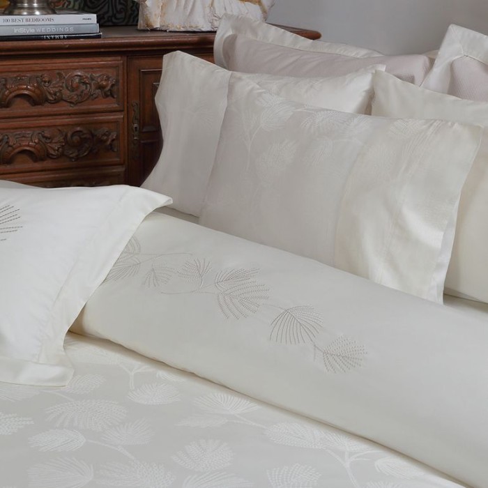 Постельное белье Valeron Jakar "Bennet", king-size, экрю