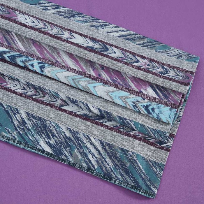 Постельное белье Arya Alamode "Alina", семейное, синий