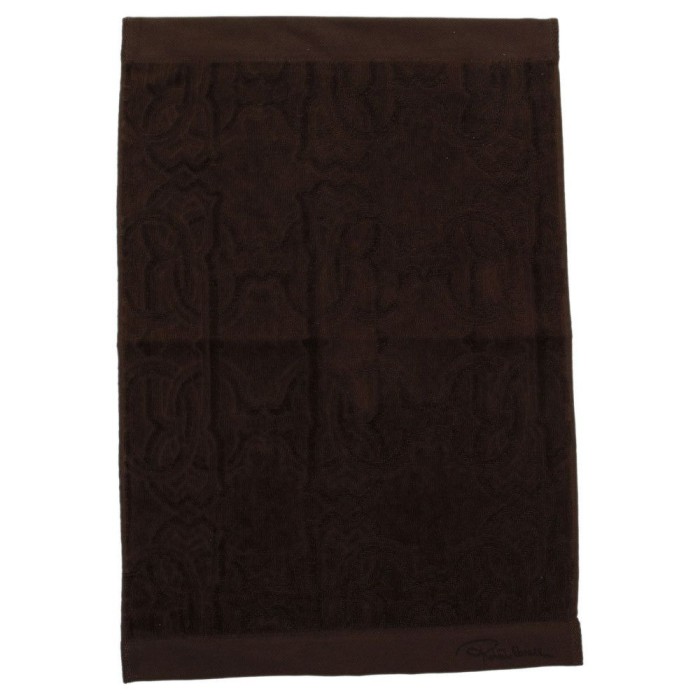 Комплект Roberto Cavalli "Logo 833 Caffe", 40x60-60x110 см, кофейный
