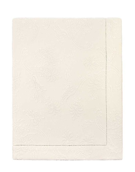 Покрывало Luxberry мережка "Country", 220x240 см, экрю