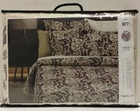 Покрывало Af Texteis "879", 220x260 см, бордовый