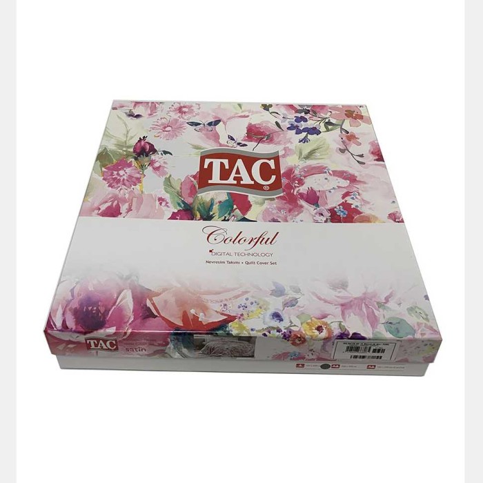 Постельное белье Tac Digital "Rodon", 2-х спальное (евро), кирпичный