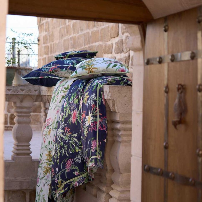 Постельное белье Sarev шелк "Epiros", 2-х спальное (евро), синий