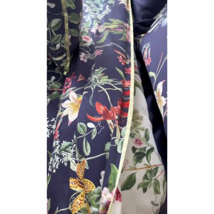 Постельное белье Sarev шелк "Epiros", 2-х спальное (евро), синий