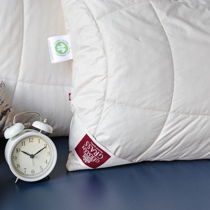 Подушка German Grass "Organic Hemp", 70x70 см, регулируемая