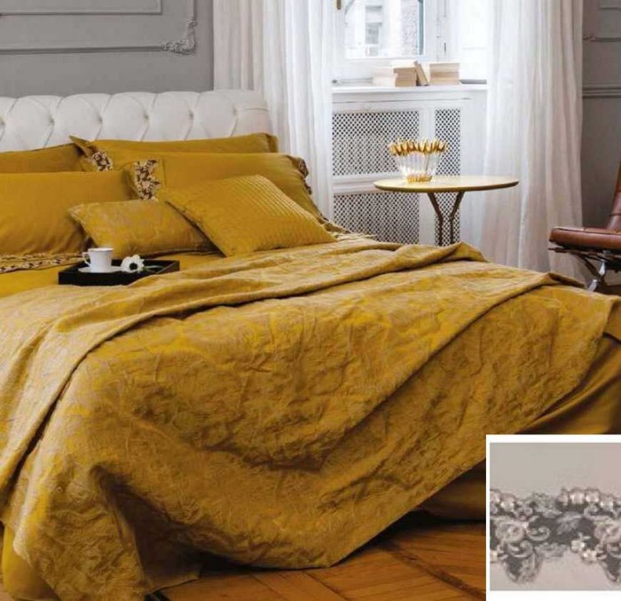 Постельное белье La Perla "Icon", 2-х спальное (евро), бордовый