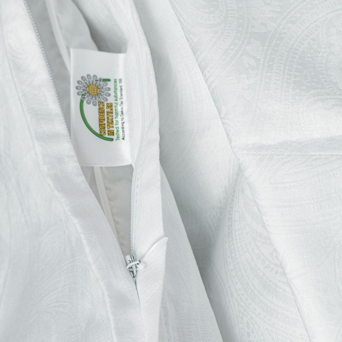 Постельное белье German Grass "Paisley Palette", семейное, белый