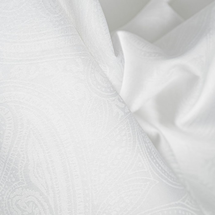 Постельное белье German Grass "Paisley Palette", семейное, белый