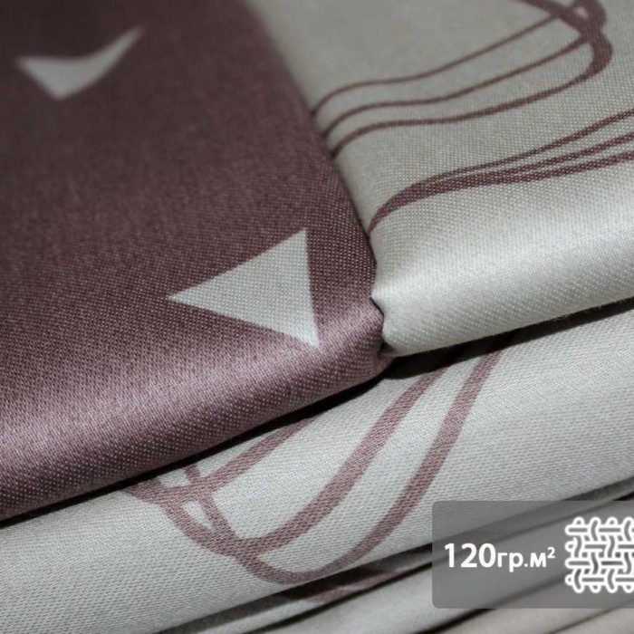 Постельное белье Do&Co Delux "Rovena", 2-х спальное (евро), бежевый