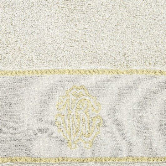 Комплект полотенец Roberto Cavalli "Gold New 810", 3 шт, экрю