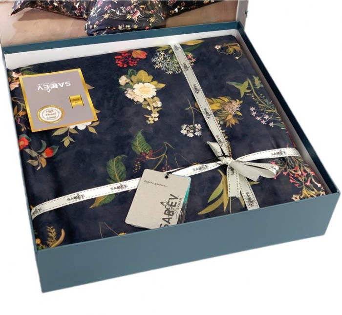 Постельное белье Sarev "Jenny", 1,5 спальное, антарцит