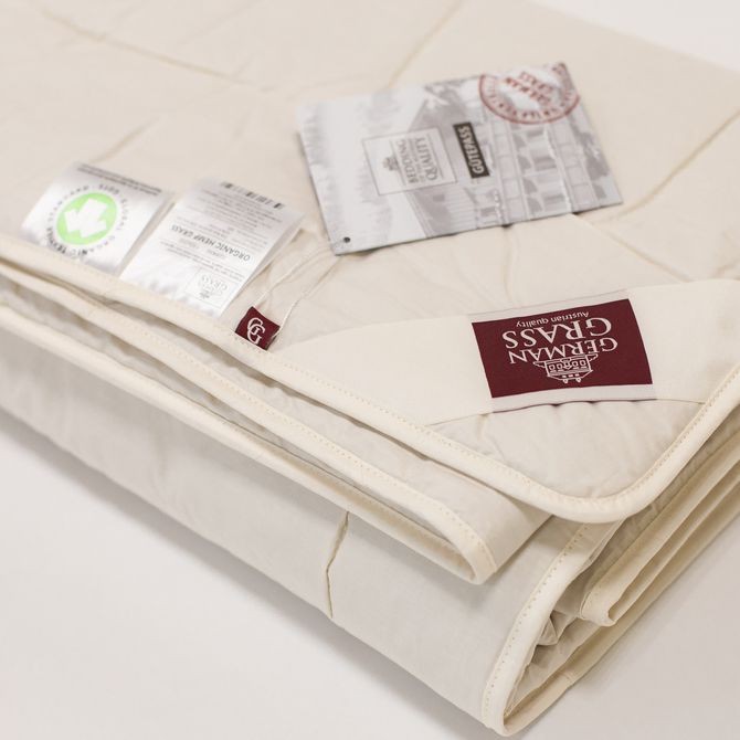 Одеяло German Grass "Organic Hemp", 150x200 см, легкое