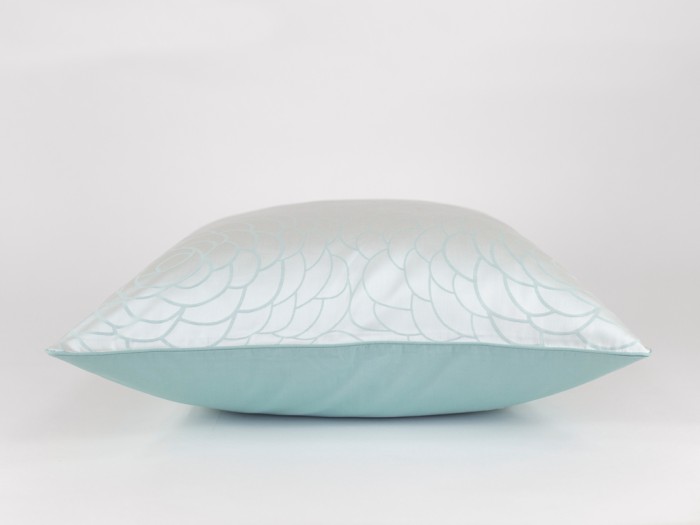 Наволочка German Grass "Azur Palette", 50x50 см, 2 шт, бирюзовый