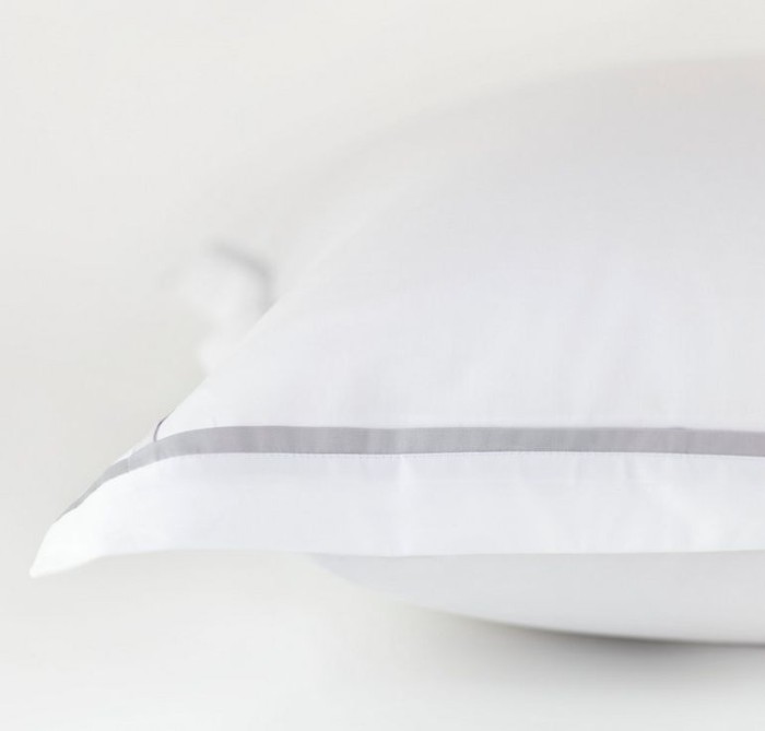 Наволочка German Grass "Salzburg Pearl", 50x70 см, 2 шт, белый