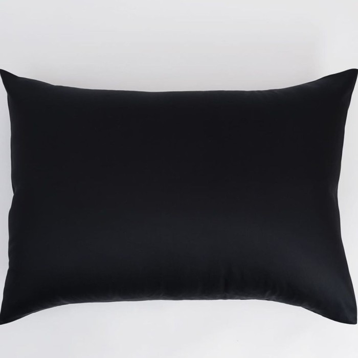 Наволочка German Grass "Dark Onyx Allure", 50x70 см, 2 шт, черный