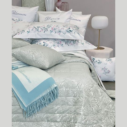 Покрывало Blumarine "Evelyn", 270x270 см, аквамарин