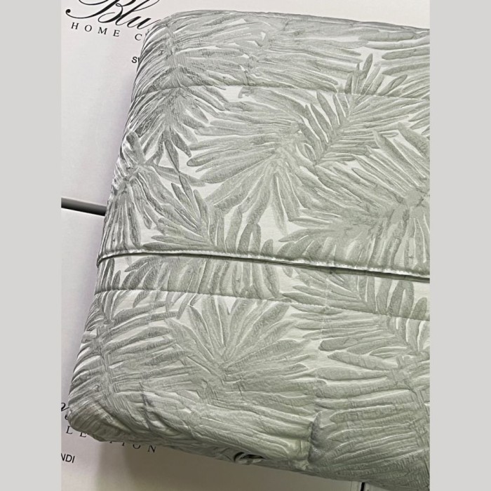 Покрывало Blumarine "Evelyn", 270x270 см, аквамарин