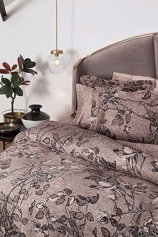 Постельное белье Valeron USC "Carmina", 2-х спальное (евро), бежевый