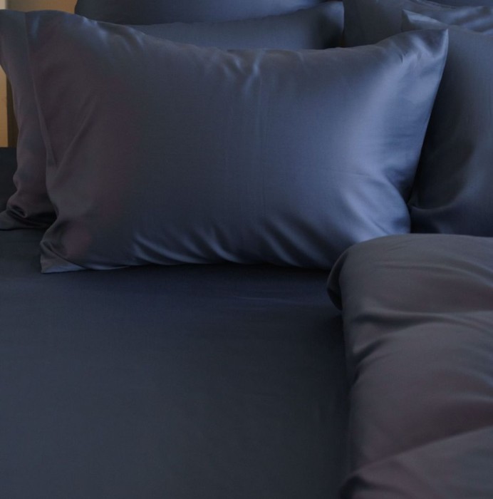 Простыня German Grass на резинке "Blue Brilliant", 200x200x40 см