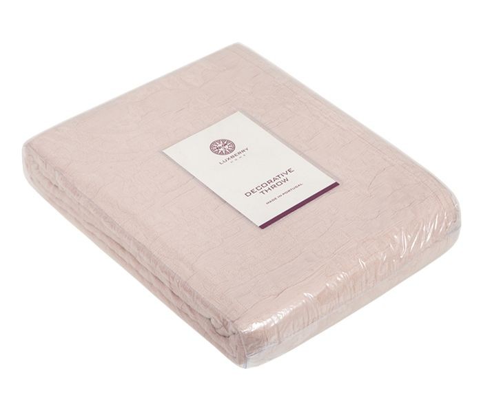 Покрывало Luxberry "Powder Dream", 200x220 см, пудра