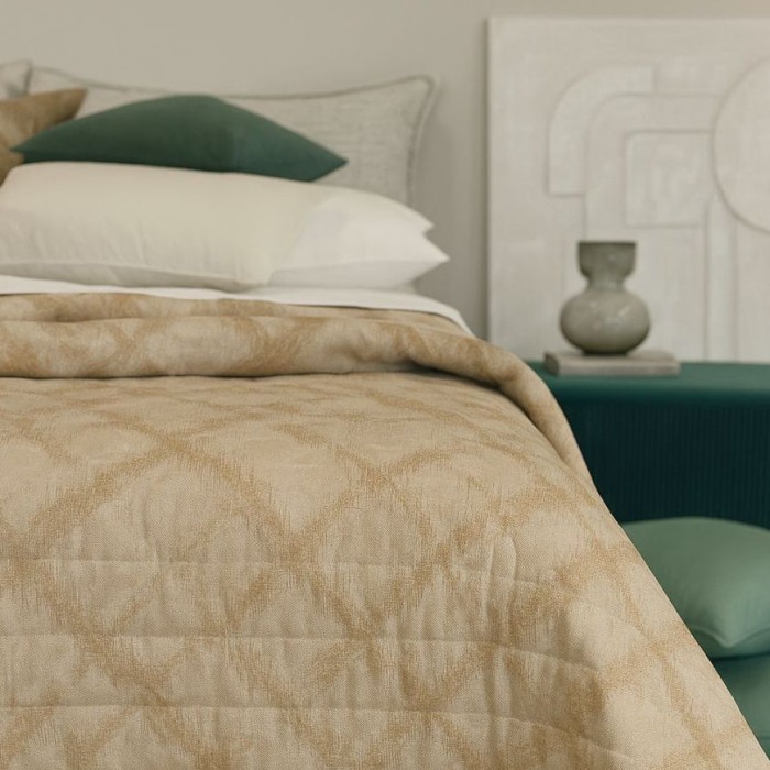 Покрывало Svad Dondi "Gordon", 270x270 см, светло-бежевый