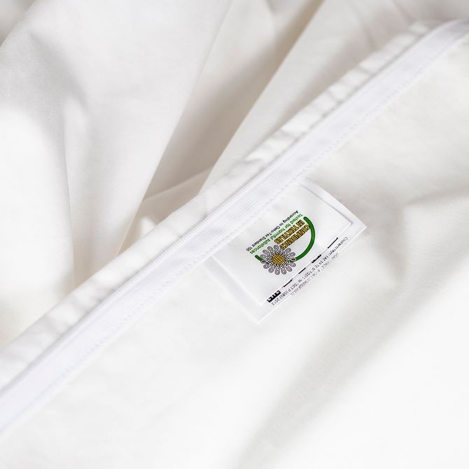 Пододеяльник German Grass "Salzburg Rose", 150x200 см, белый