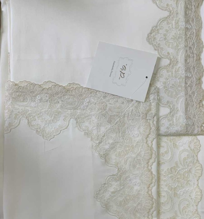 Постельное белье PALOMBELLA "Poesia", 1,5 спальное, кремовый