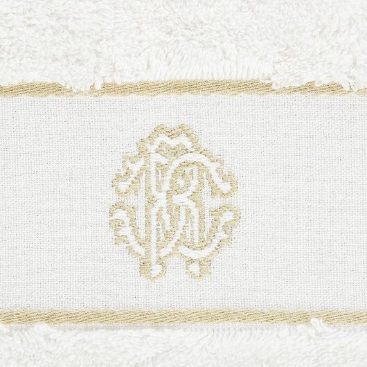 Комплект полотенец Roberto Cavalli "Gold New 12", 5 шт, белый