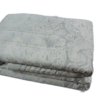 Покрывало BLUMARINE "VENEZIANO", 270x270 см, серый