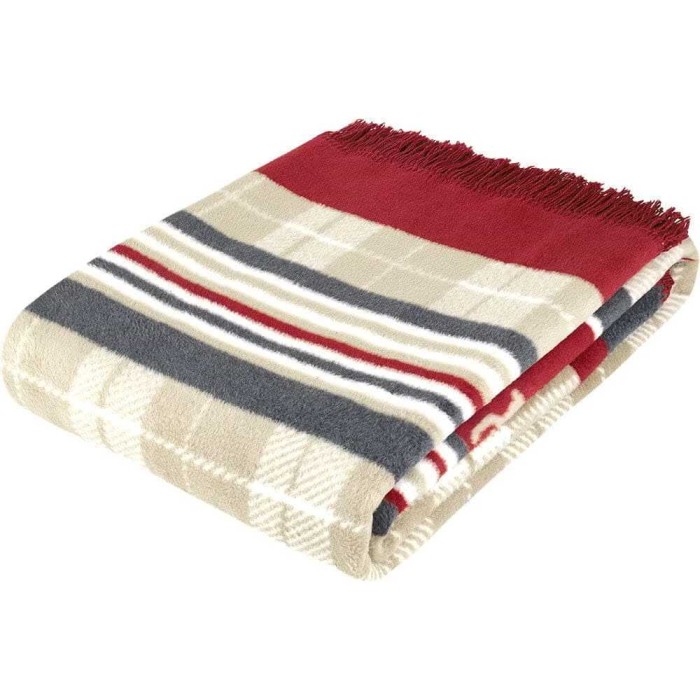 Плед Arya хлопок "Reindeer", 200x220 см, серый