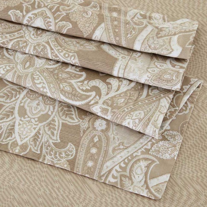 Постельное белье Arya Simple Living "Orla", семейное, бежевый