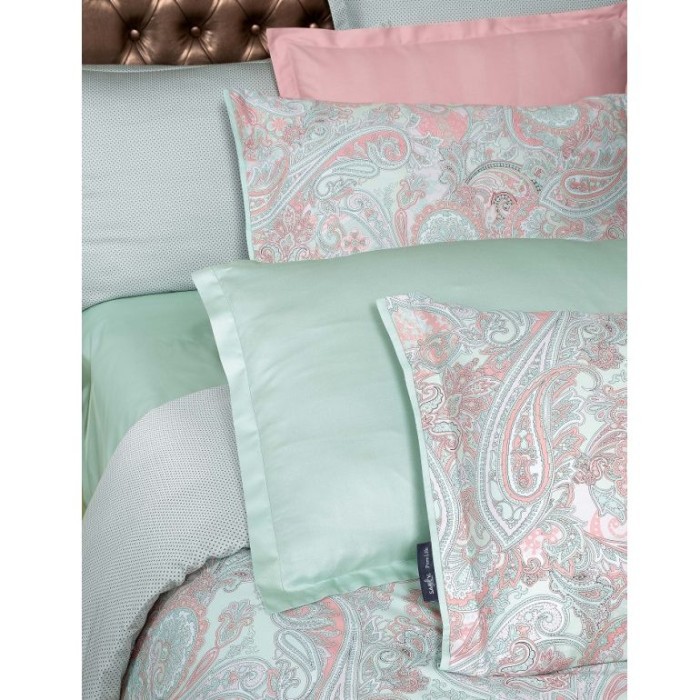 Постельное белье Sarev "Volga", 1,5 спальное, зеленый