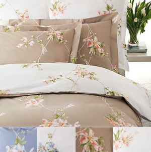 Постельное белье MIRABELLO "CHORISIA", 1,5 спальное, белый