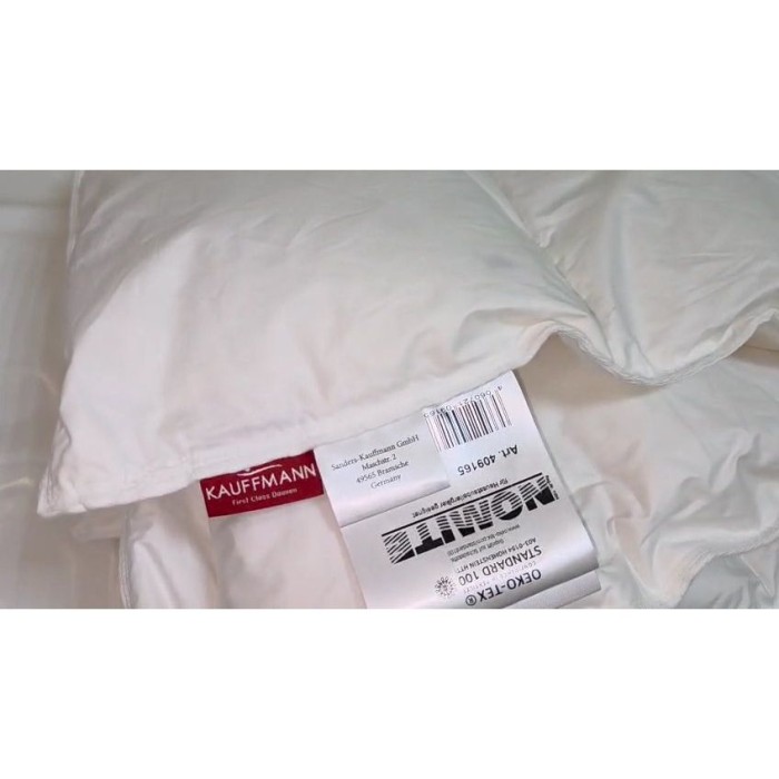 Одеяло Kauffmann пух-перо "Sleepwell Comfort Decke", 200x220 см, легкое
