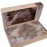 Постельное белье Tivolyo Deluxe "Javier", 2-х спальное (евро), бежевый