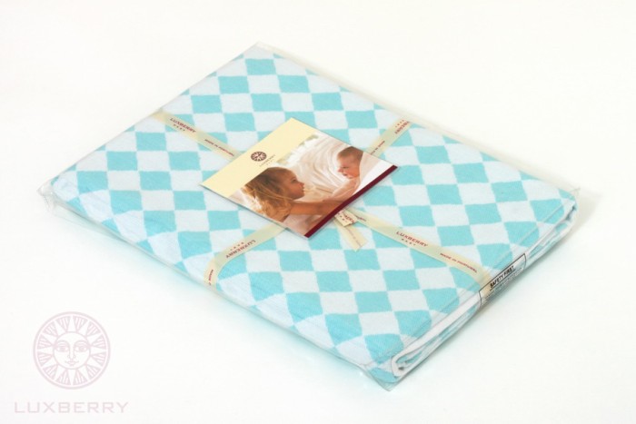 Плед детский Luxberry "Lux 3313", 75х100, голубой