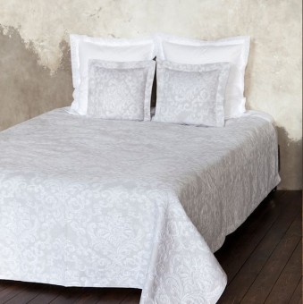 Покрывало LUXBERRY "SHABBY", 240x260 см, серый