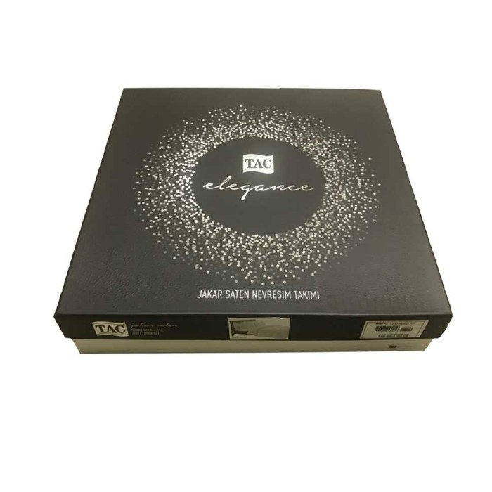 Постельное белье Tac Jakar "Vision", 2-х спальное (евро), антрацит