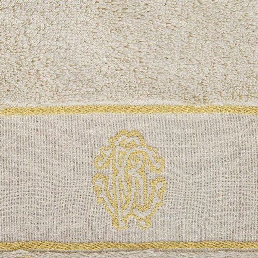 Комплект полотенец Roberto Cavalli "Gold New 886", 5 шт, бежевый