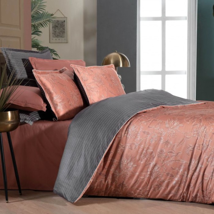 Постельное белье Sarev "Orlina", 1,5 спальное, коричневый