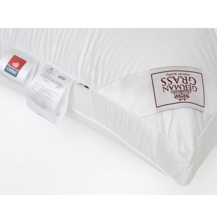 Подушка German Grass пуховая "3D Thermo", 70x70 см, упругая