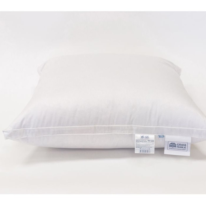 Подушка German Grass "White Familie Down", 70x70 см, средняя