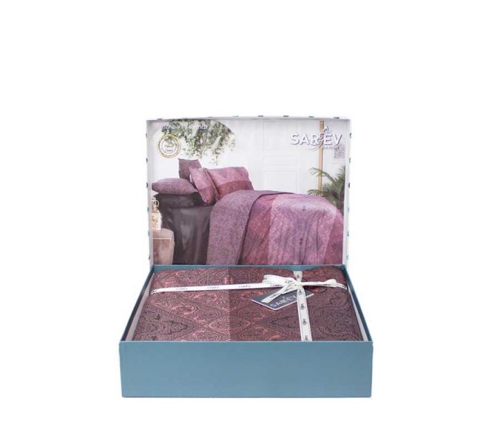 Постельное белье Sarev "Brezno", 1,5 спальное, красный