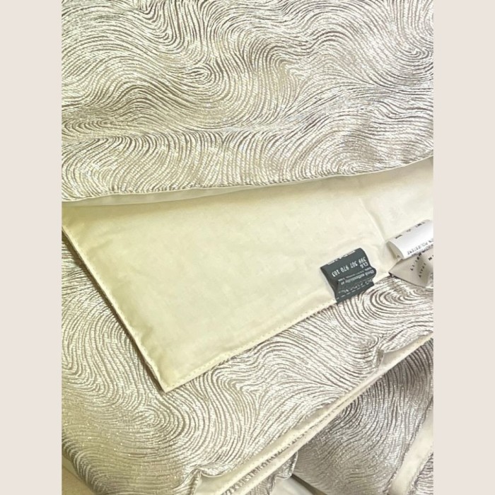 Покрывало Blumarine "Sfumatura", 270x270 см, с серебром