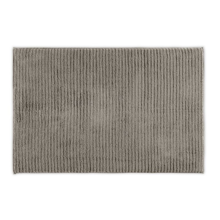 Полотенце Hamam для ног "Wavy Organic", 60x95 см, серый