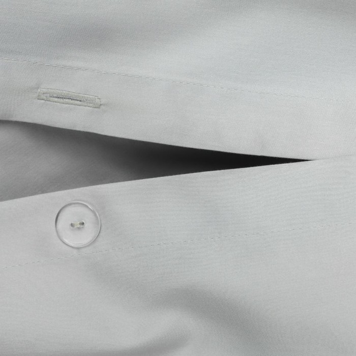 Пододеяльник  German Grass "Ash Grey Allure", 140x205 см, светло-серый